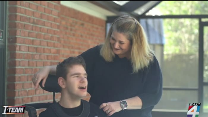 A mother wanted to build her child with disabilities a backyard oasis. She says a pool contractor left her high and dry