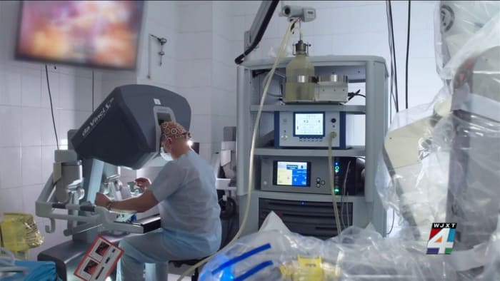 Baptist Health uses newer robotic technology to treat head, neck cancers