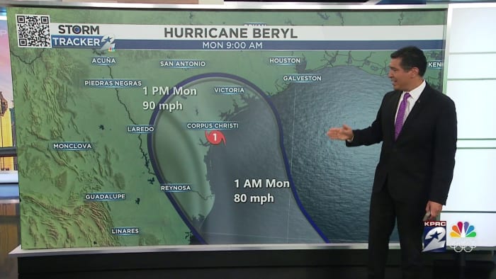 Берил не е ураганът Харви, но опасенията са, че може да е Алиша Берил не е ураганът Харви, но опасенията са, че може да е Алиша