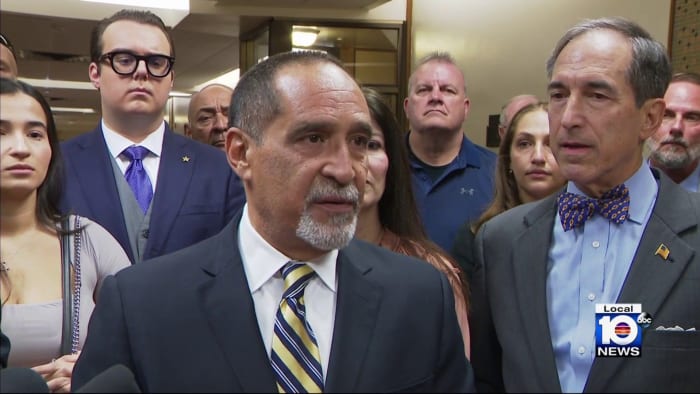 Suspended Miami-Dade commissioner Joe Martinez, facing criminal case, is running for sheriff