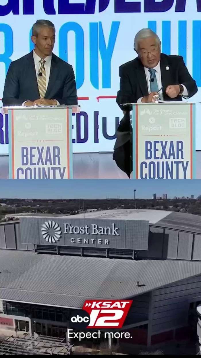 Democratic candidates Nirenberg, Sakai face off in Bexar County judge debate