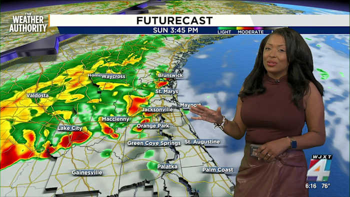 Saturday brings sunshine, Sunday brings afternoon storms