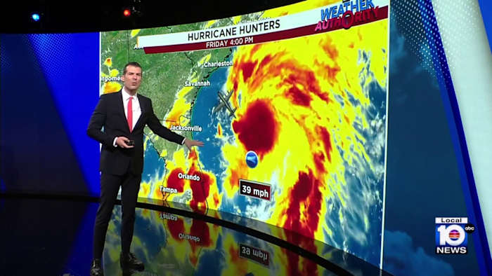 Tropical depression 3 near Florida to strengthen into tropical storm