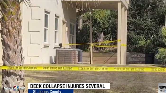 Ocho personas hospitalizadas después del colaps…