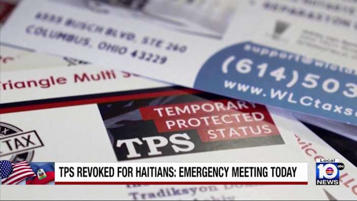 Town hall meeting set in North Miami to discuss Trump administration revoking TPS from Haitians