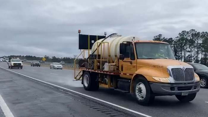 Georgia DOT treats highways, bridges with brine ahead of dangerous winter storm Georgia DOT treats highways, bridges with brine ahead of dangerous winter storm