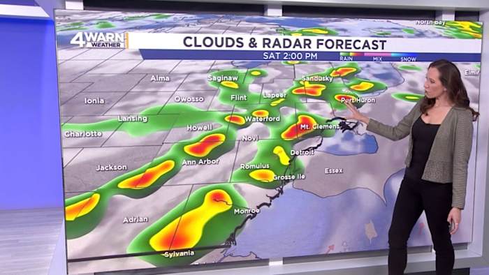Metro Detroit weather forecast May 8, 2026 -- 4 p.m. Update