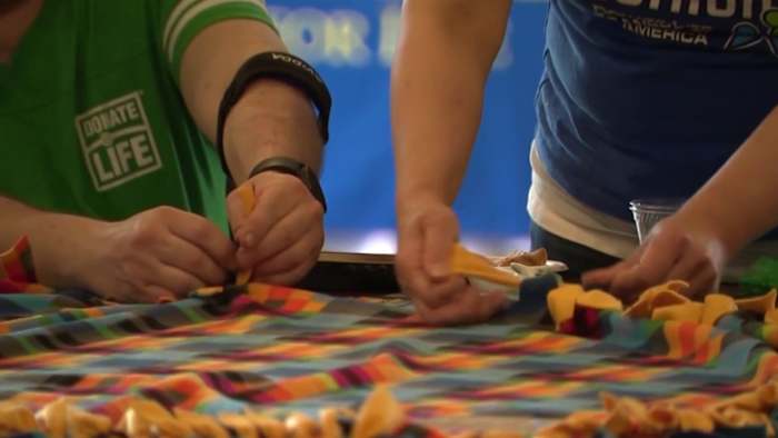 How you can help make comfort blankets for new organ donor families in Metro Detroit