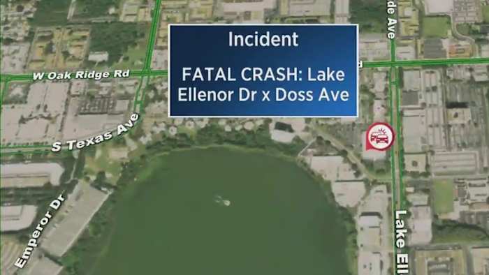Driver dies after crashing into building on Lake Ellenor Drive in Orlando
