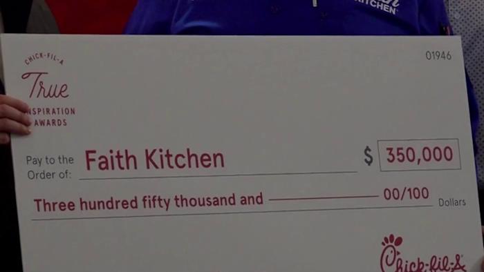 Chick-fil-A surprises San Antonio nonprofit Faith Kitchen with $350K grant