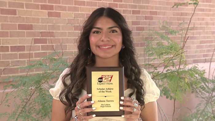 Scholar Athlete of the Week: Aliana Torres, McCollum High School