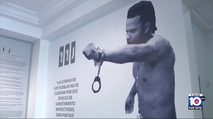 Miami museum exhibit honors SOS Cuba protests 4 years later