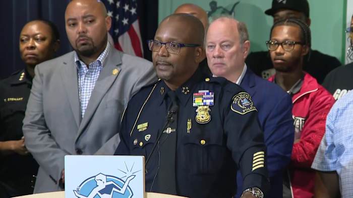 Detroit authorities hold news conference after deadly block party shooting