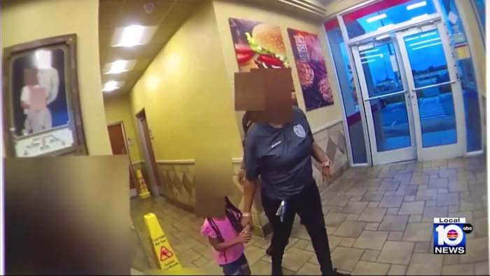 Body cam video shows children abandoned by father at North Miami Burger King, cops say