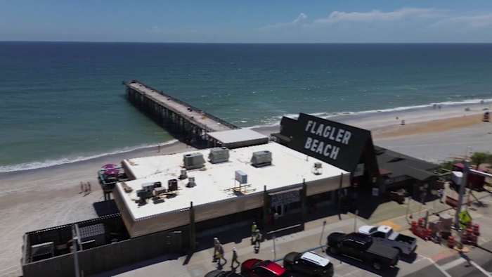 Flagler Beach Municipal Pier Parking Lot