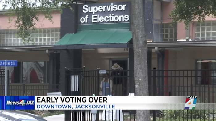 Early voting for Florida primary ends in Duval County 