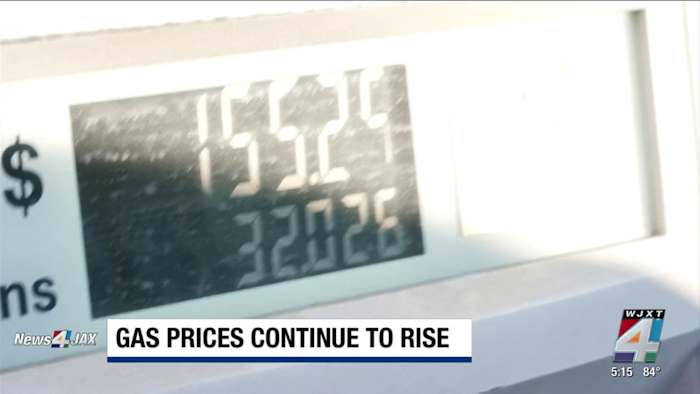 Jacksonville drivers frustrated as gas prices surge to 4-year high nationwide, $4.30 average in Duval County
