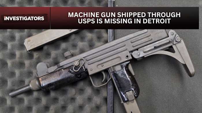 This machine gun was shipped through USPS. Now it’s missing
