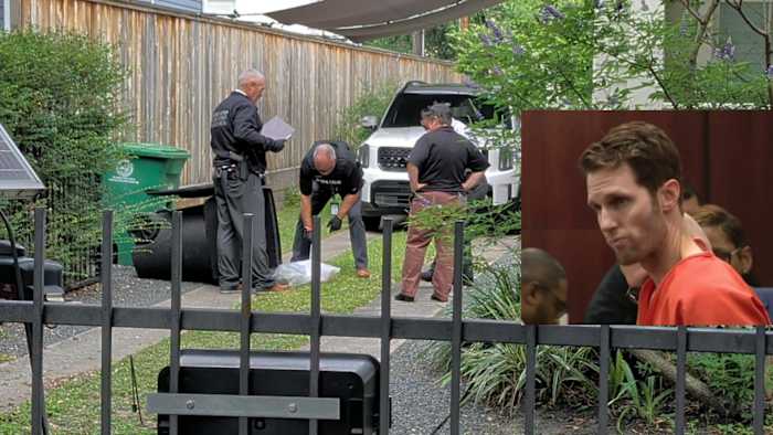Law enforcement seizes capital murder suspect Lee Gilley's car after he flees U.S. to Italy