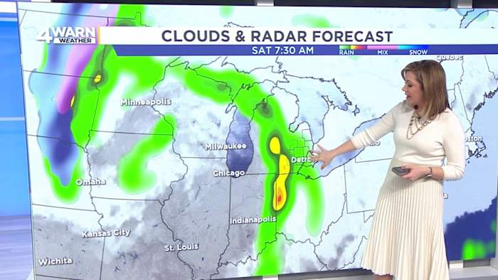 Metro Detroit weather forecast March 10, 2025 -- 6 a.m. Update