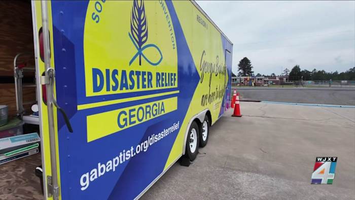 Georgia Baptist Disaster Relief shifts from supporting firefighters to helping homeowners recover from Highway 82 Fire
