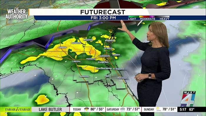 Rain in the forecast, but not enough to quench the extreme drought in Northeast Florida, Southeast Georgia