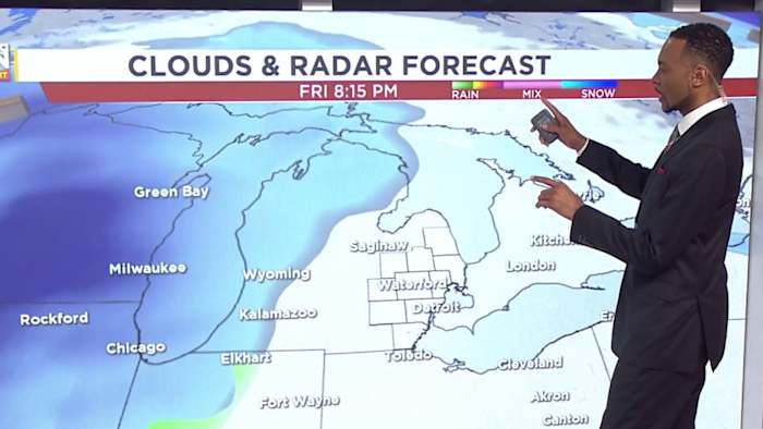 Metro Detroit weather forecast Feb. 13, 2025 -- 6 a.m. Update