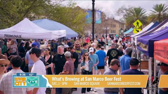 news4jax.com - Rance Adams - What's Brewing at San Marco Beer Fest