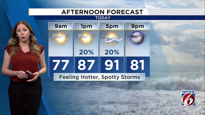 Dodging Storms and Heat Into Memorial Day Weekend. Here’s when heat indices nears 100.