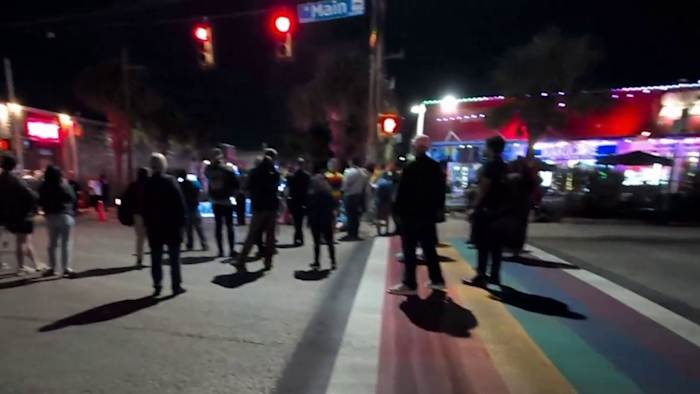 San Antonio LGBTQ+ community unites to protect the Pride district’s rainbow crosswalk