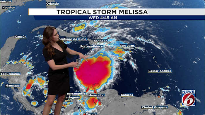 Tropical Storm Melissa creeping in Caribbean as many questions linger