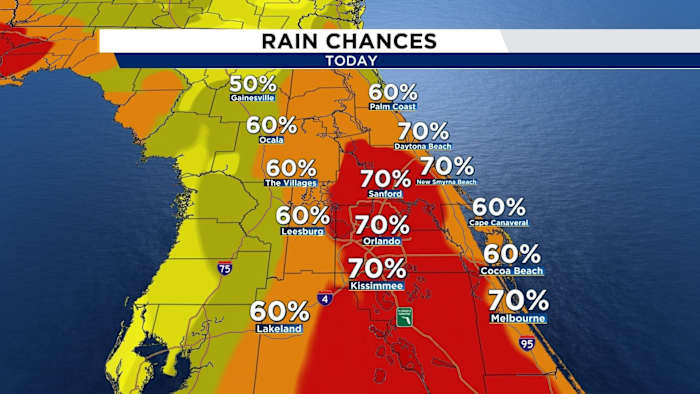 Classic Central Florida summer weekend ahead Classic Central Florida summer weekend ahead