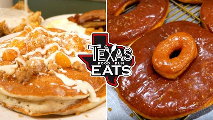 Texas Eats: Caribbean-inspired Texan BBQ, Giant Homestyle Pankcakes, plus Sonoran and Oaxacan cuisine.