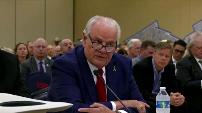 Kerr County Judge Rob Kelly tells committee was at the lake at time of