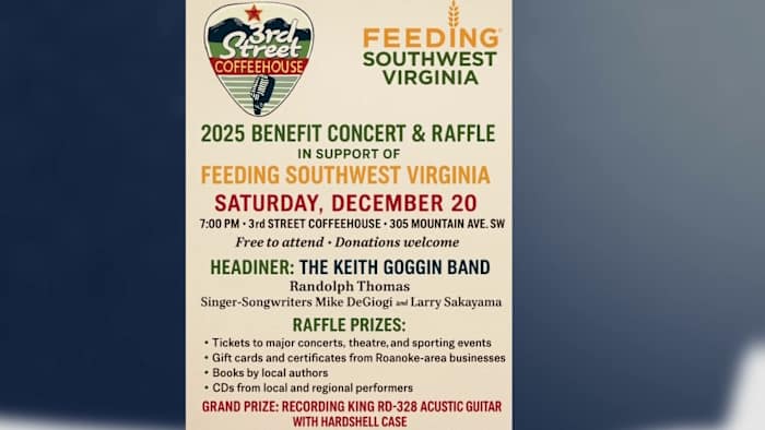 Roanoke Coffeehouse Hosting Benefit Concert Supporting Feeding Southwest Virginia