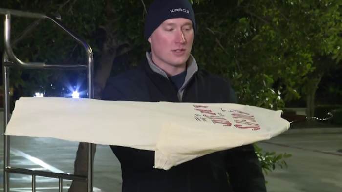 It’s cold enough in Houston to freeze a t-shirt