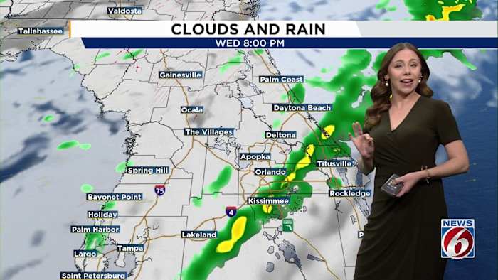 WATCH LIVE: Rain on the way to Central Florida, but focus is on lingering COLD BLAST that will follow