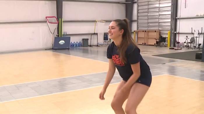 Former volleyball star overcomes hidden heart condition, now strives to save others