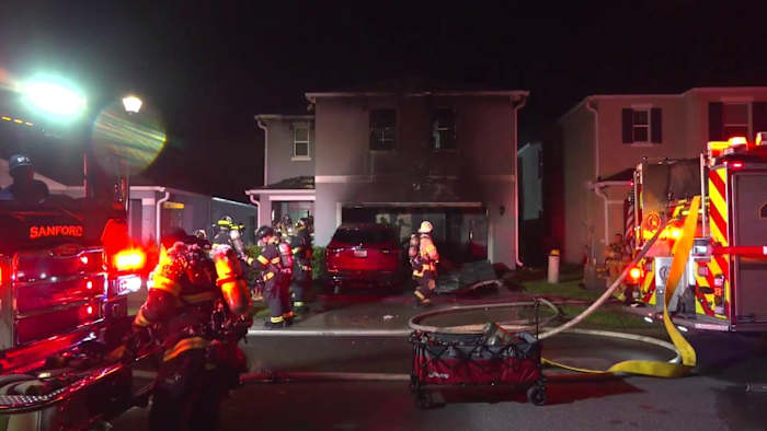 Seminole County family escapes fire but home is unlivable