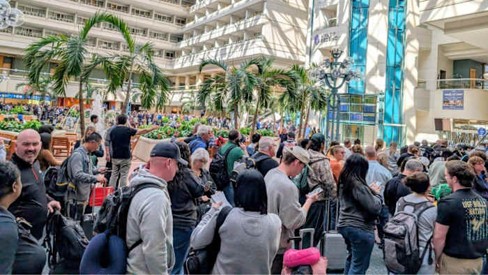 Why is Orlando International Airport so backed up?