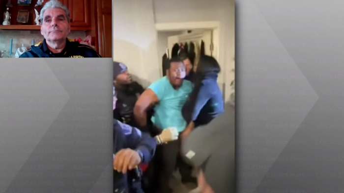 Retired assistant Detroit police chief weighs in on video of officer punching man during home arrest