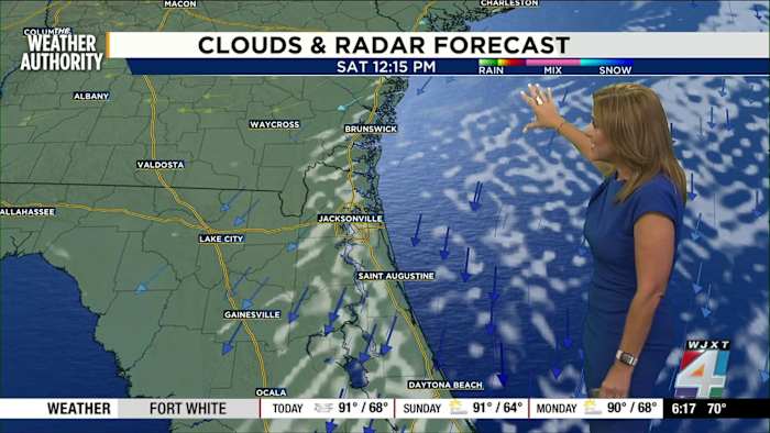 Meteorologist Michelle McCormick has your Saturday forecast