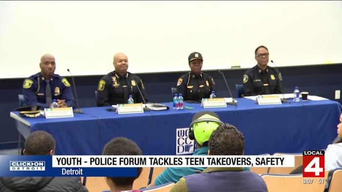 Teens press police chiefs for answers at Youth and Police Chiefs Forum