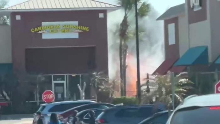Fire damages outdoor patio of Winter Garden restaurant