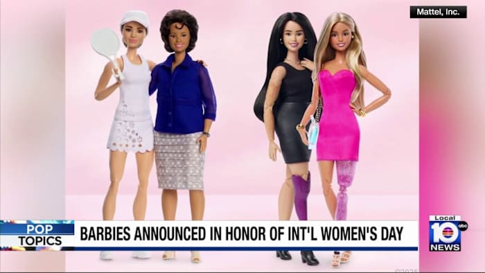 Mattel Celebrates International Women's Day with New Barbie Dolls