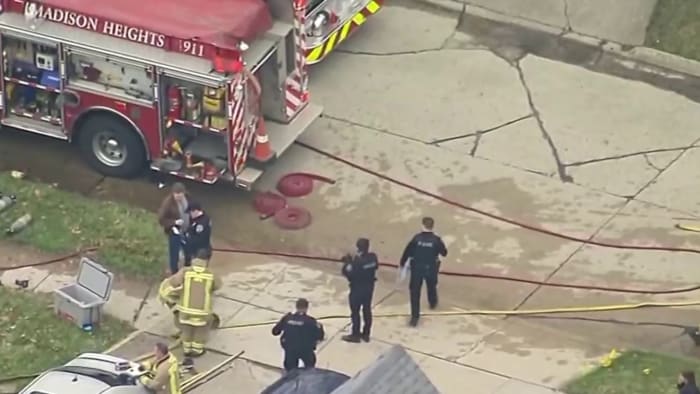 2 found dead in burning Madison Heights home killed in apparent murder-suicide - Vimarsana News