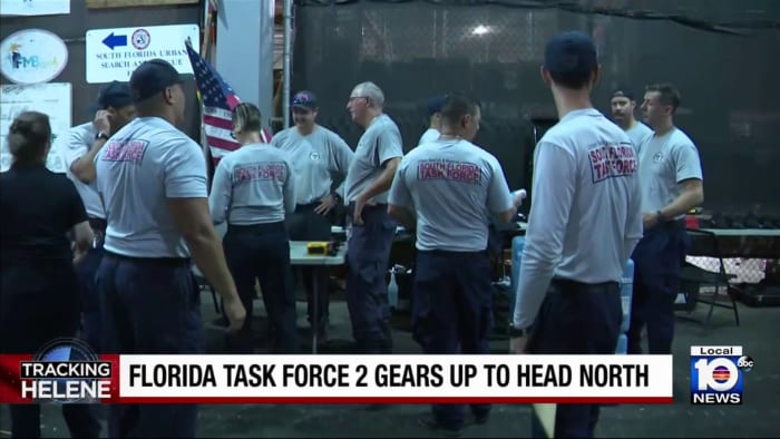 South Florida first responders head to Big Bend area as Helene takes aim at Florida South Florida first responders head to Big Bend area as Helene takes aim at Florida