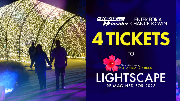 KSAT Insider: Enter for a chance to win tickets to Lightscape at the SA Botanical Garden - Vimarsana News