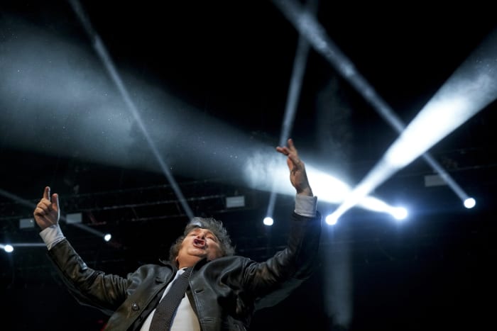 Desperate and disaffected, Argentines to vote whether upstart Milei leads them into the unknown