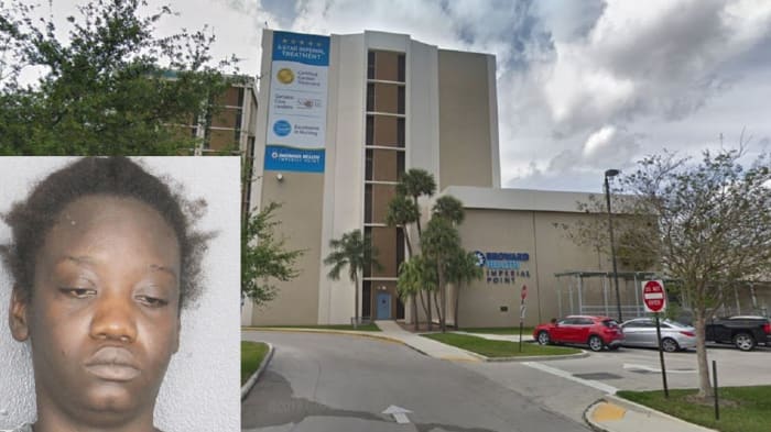 Woman accused of starting fire inside Broward hospital - Vimarsana News